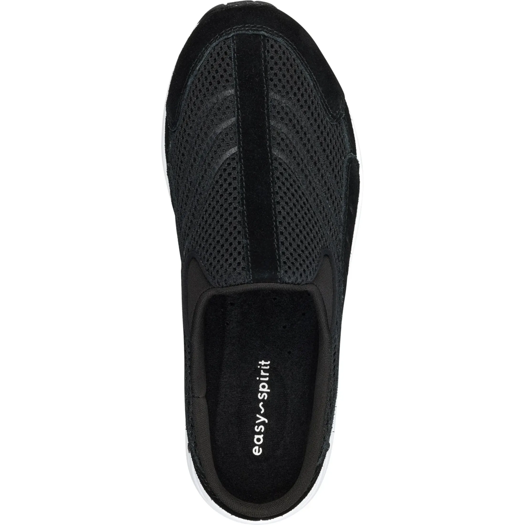 Traveltime Family|Traveltime Clogs>Easy Spirit Traveltime Clogs Black Suede