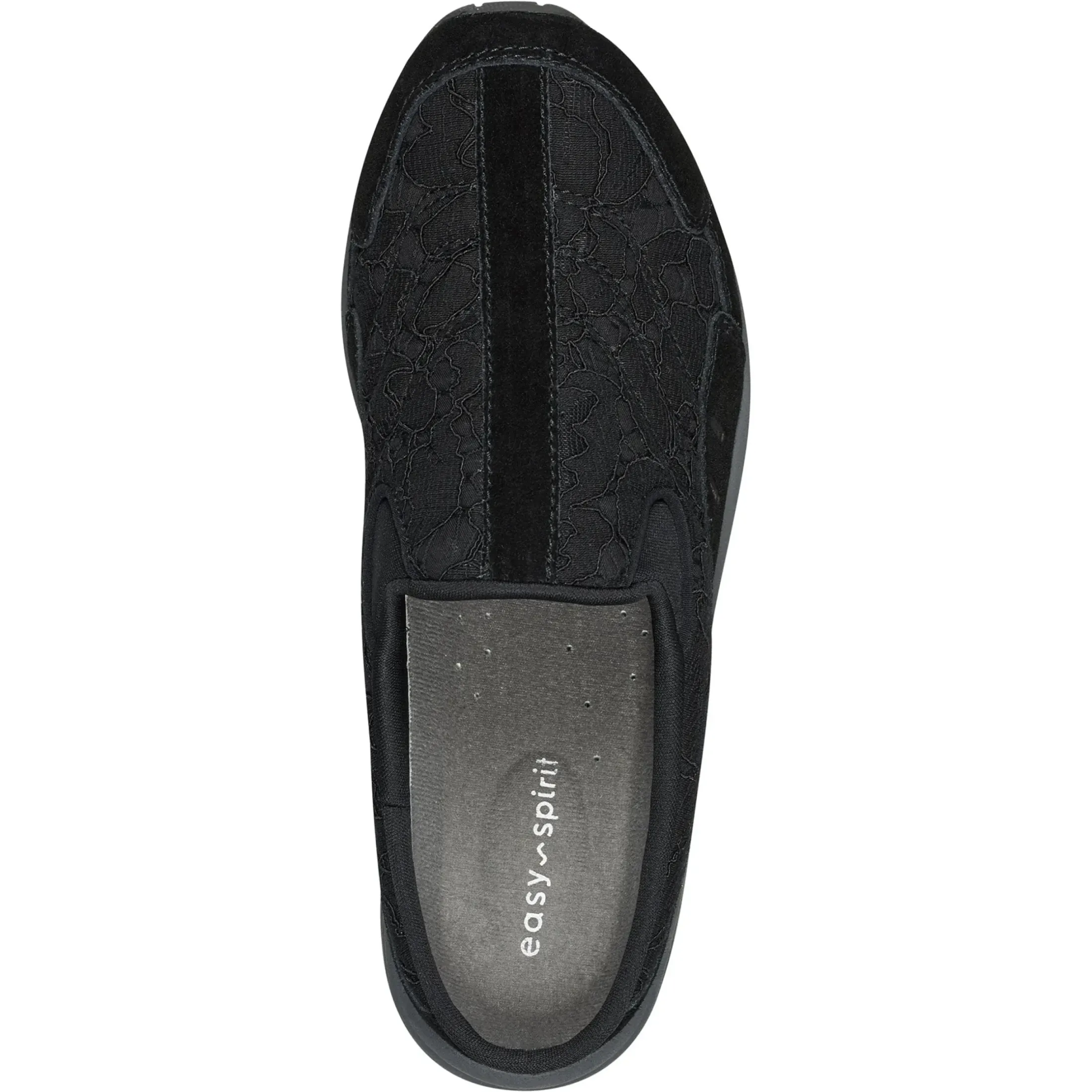 Traveltime Family|Traveltime Clogs>Easy Spirit Traveltime Clogs Black Lace