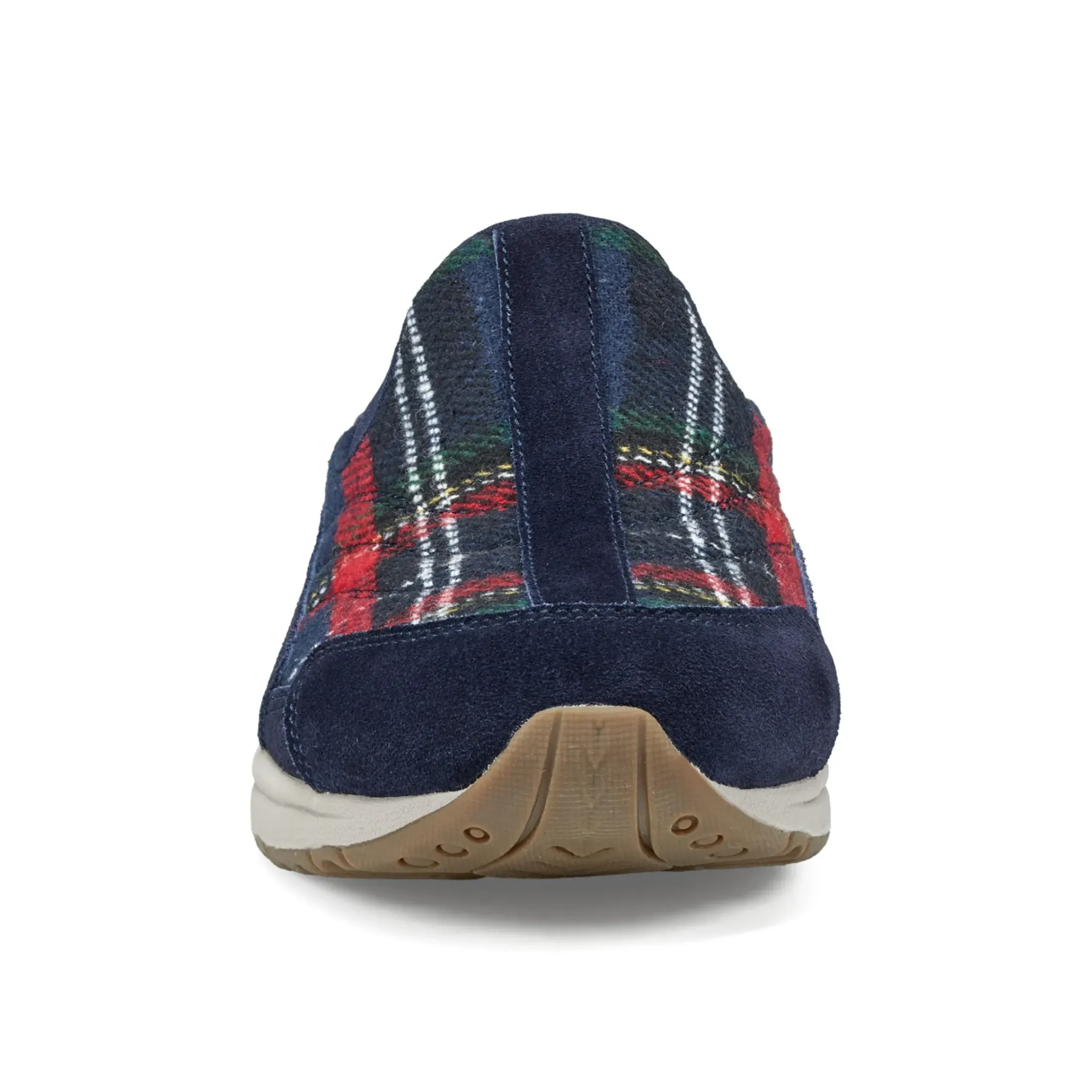 Traveltime Family|Traveltime Clogs>Easy Spirit Traveltime Clogs Navy Plaid