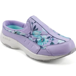 Traveltime Family|Traveltime Clogs>Easy Spirit Traveltime Clogs Lilac Multi Floral