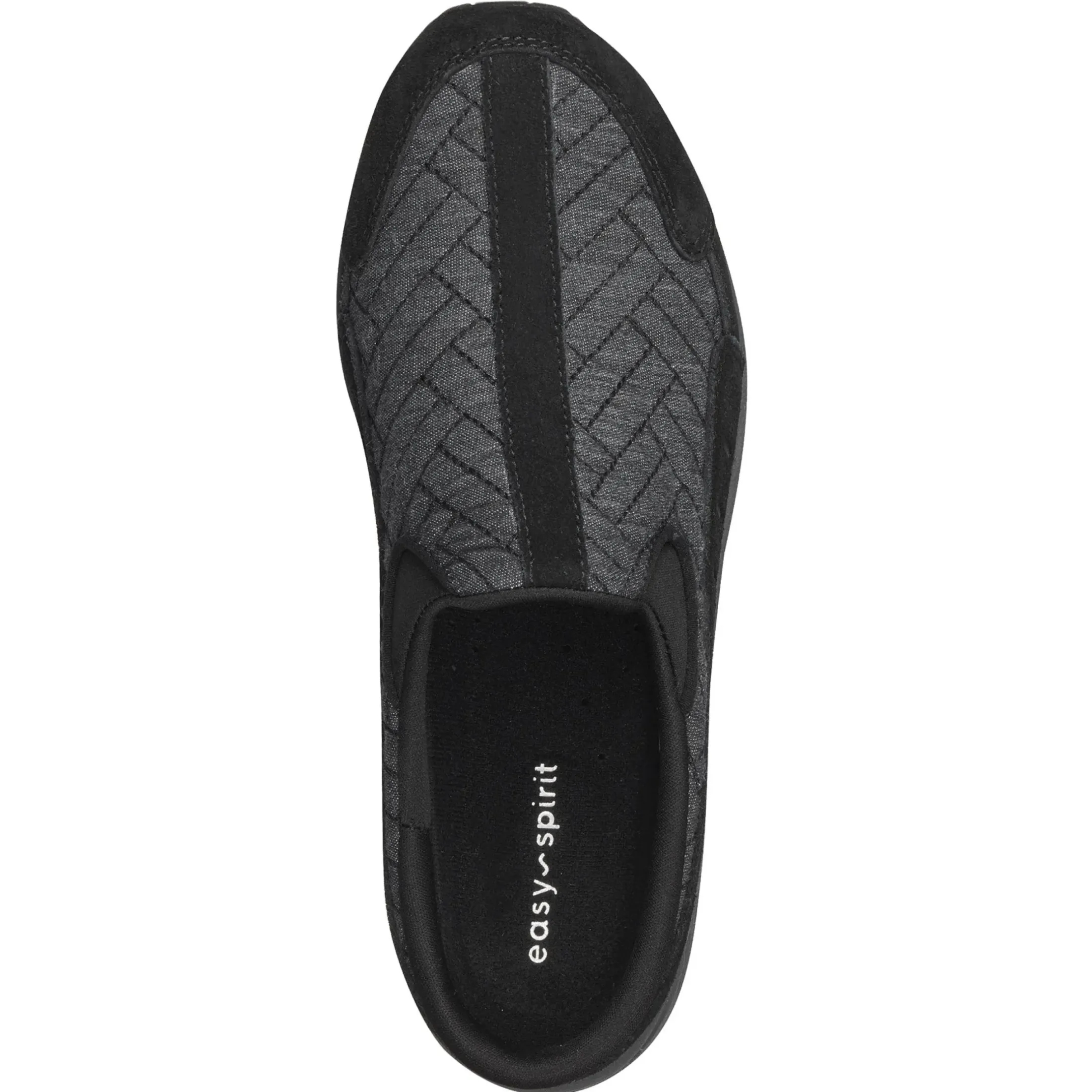 Traveltime Family|Traveltime Clogs>Easy Spirit Traveltime Clogs Black Quilted