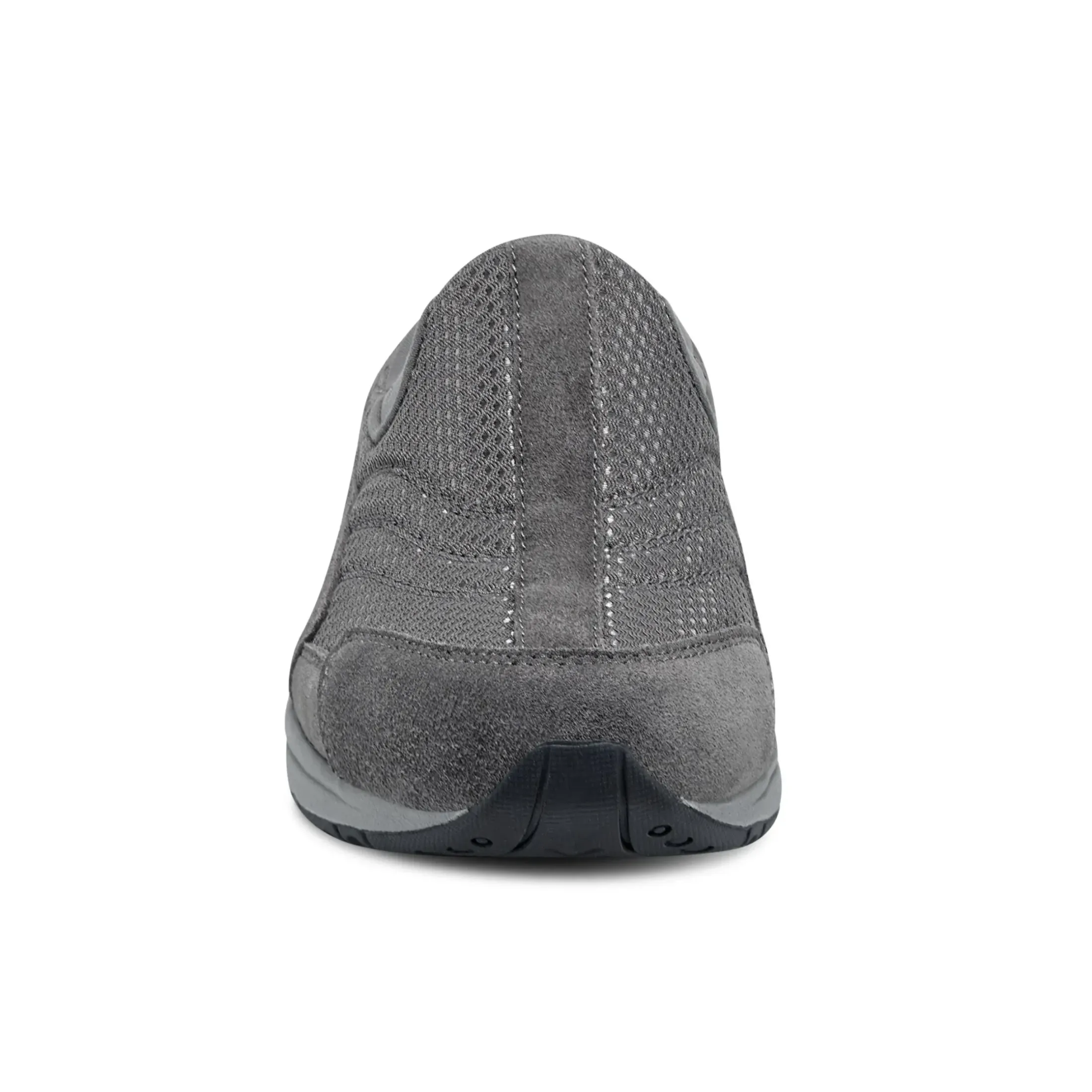 Traveltime Family|Traveltime Clogs>Easy Spirit Traveltime Clogs Grey Suede/Mesh