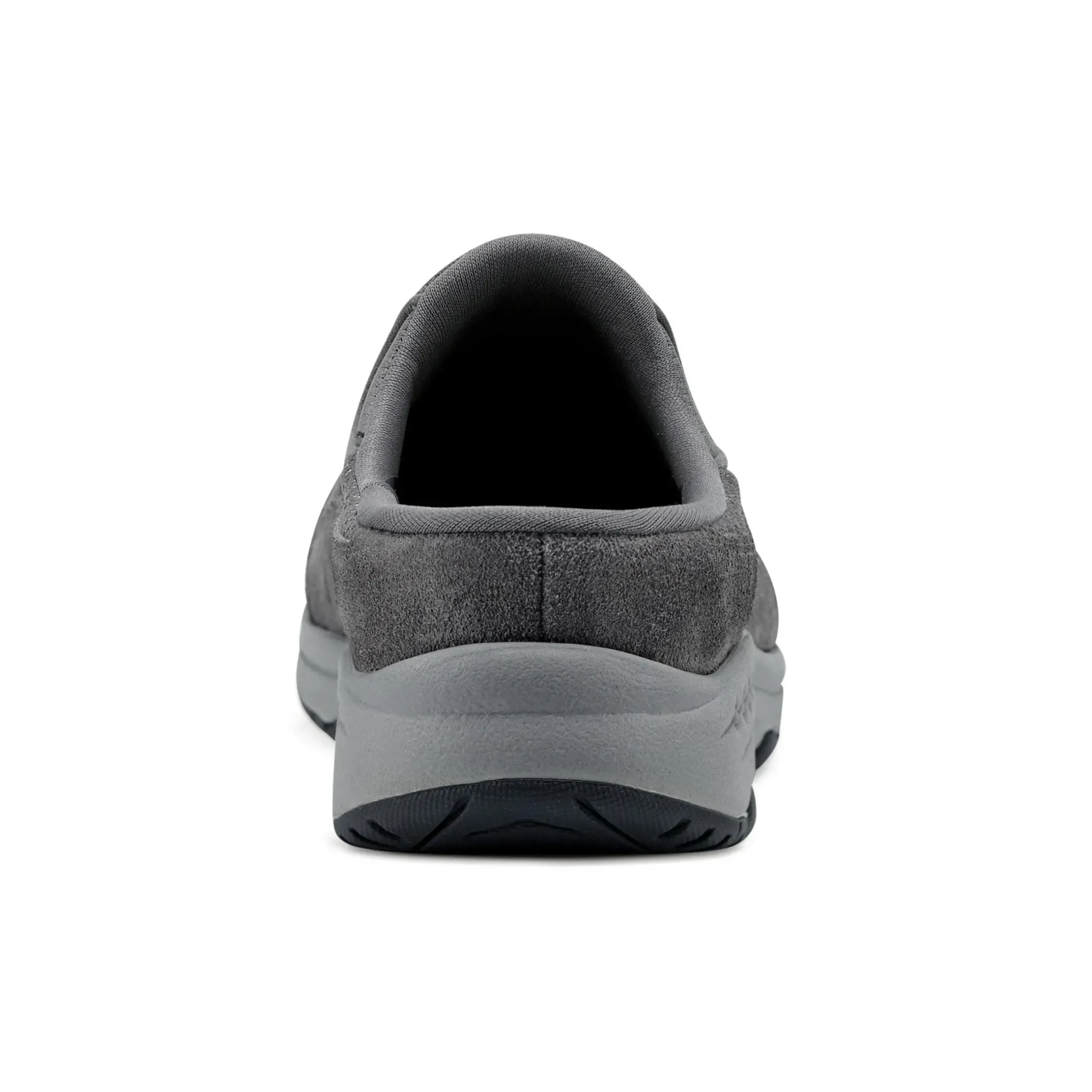 Traveltime Family|Traveltime Clogs>Easy Spirit Traveltime Clogs Grey Suede/Mesh