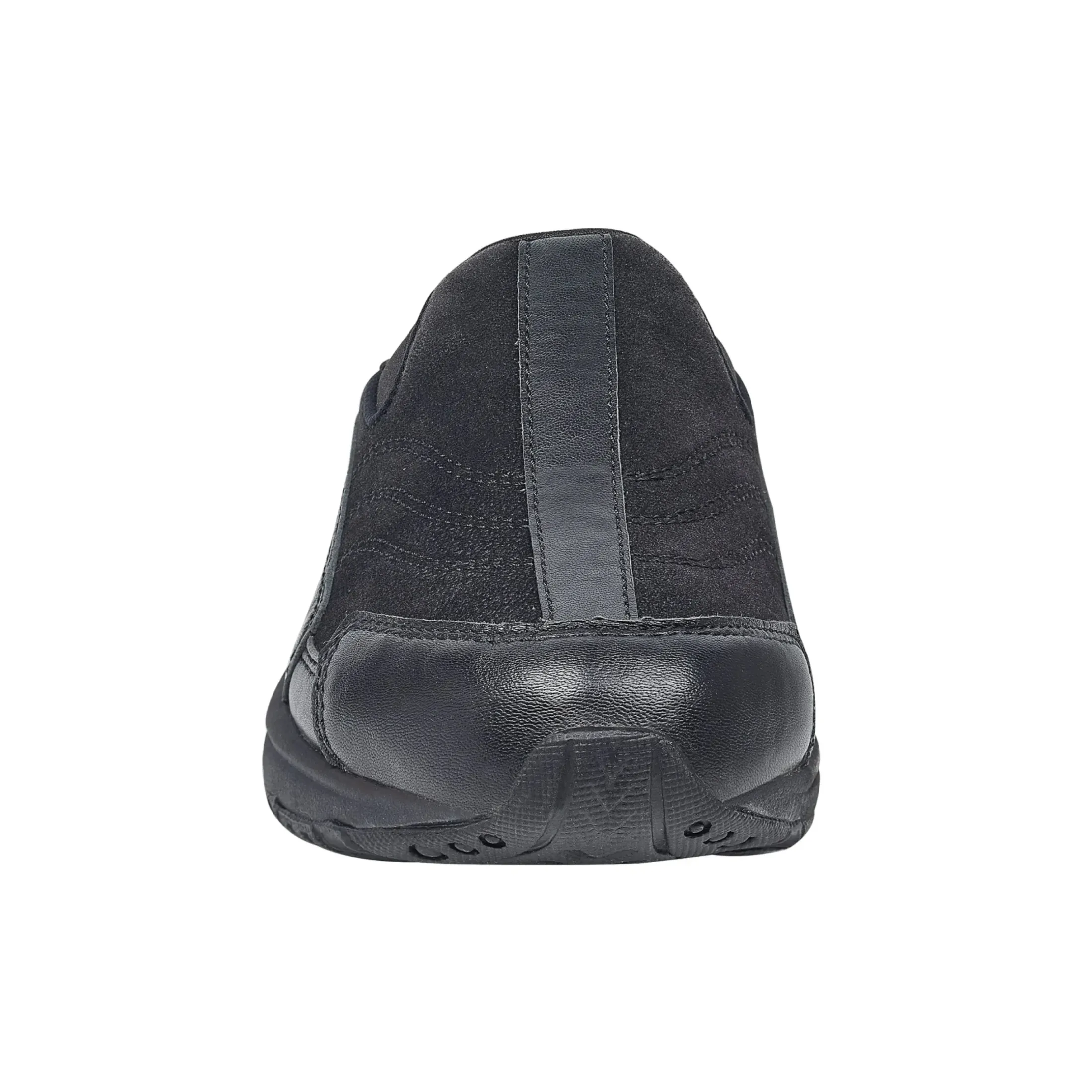 Traveltime Family|Traveltime Clogs>Easy Spirit Traveltime Leather Clogs Black Leather