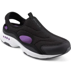 Slip Ons|Slip Ons>Easy Spirit Trina Slip On Walking Shoes Black
