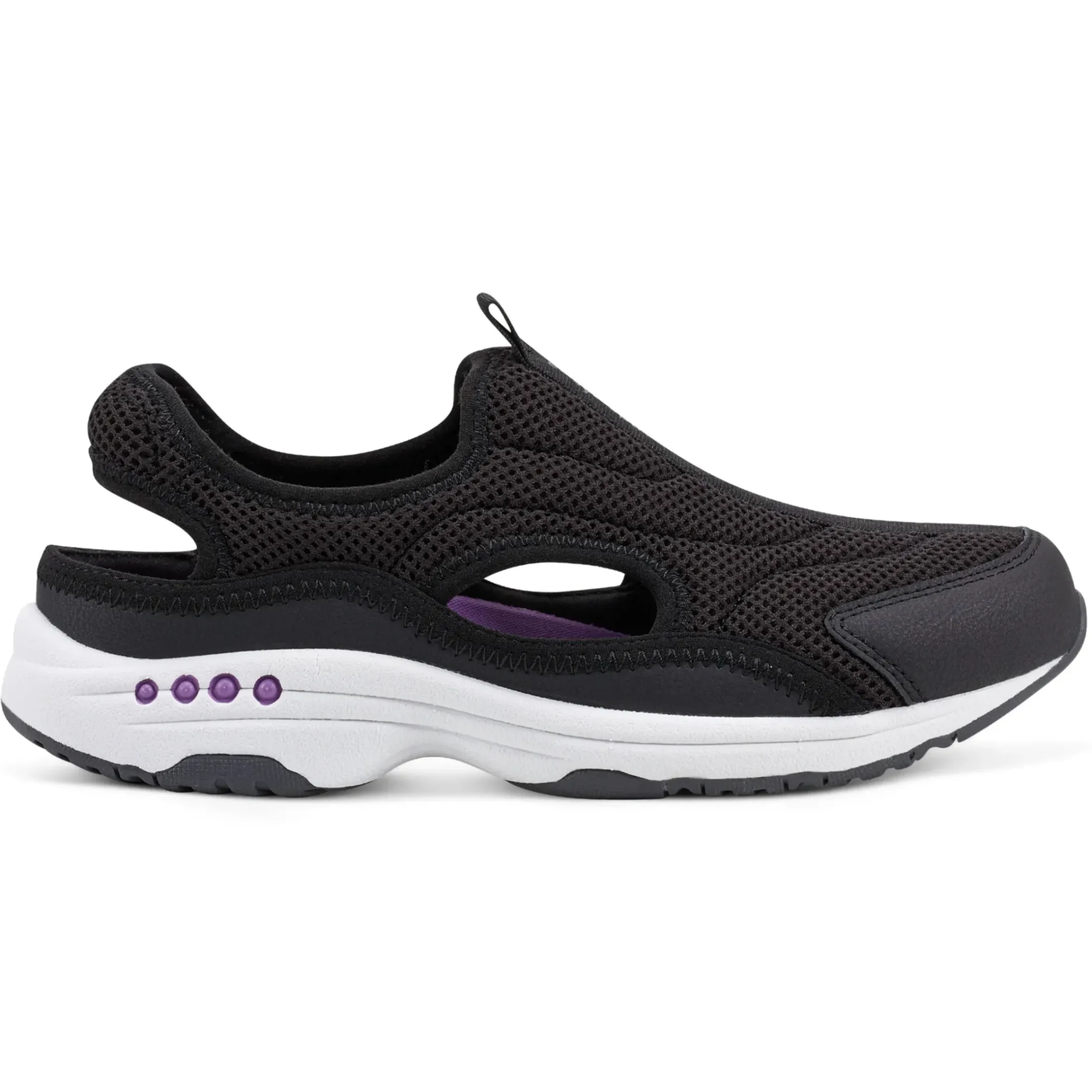 Slip Ons|Slip Ons>Easy Spirit Trina Slip On Walking Shoes Black