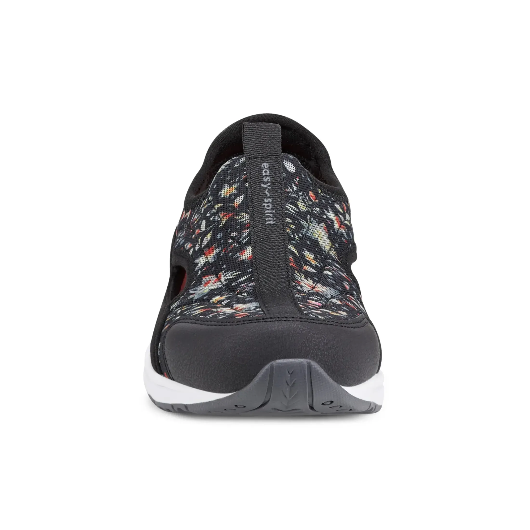 Slip Ons|Slip Ons>Easy Spirit Trina Slip On Walking Shoes Black Floral
