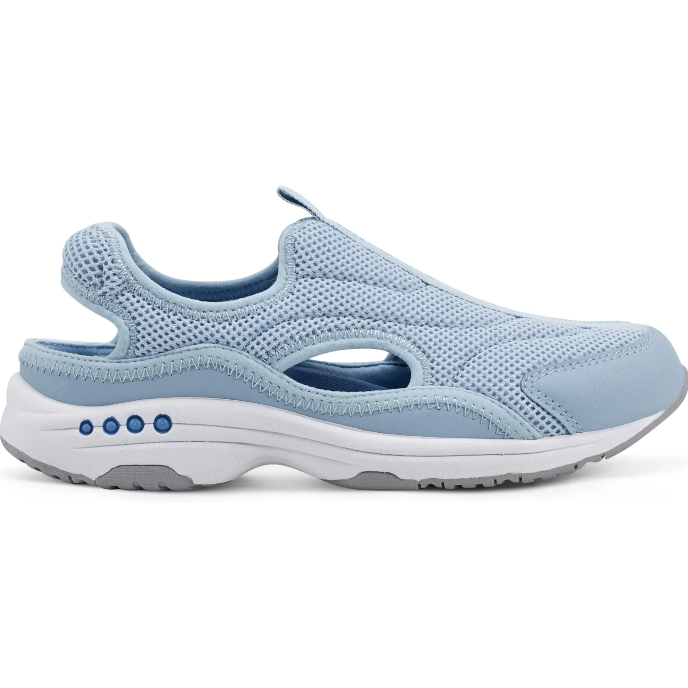 Slip Ons|Slip Ons>Easy Spirit Trina Slip On Walking Shoes Light Blue
