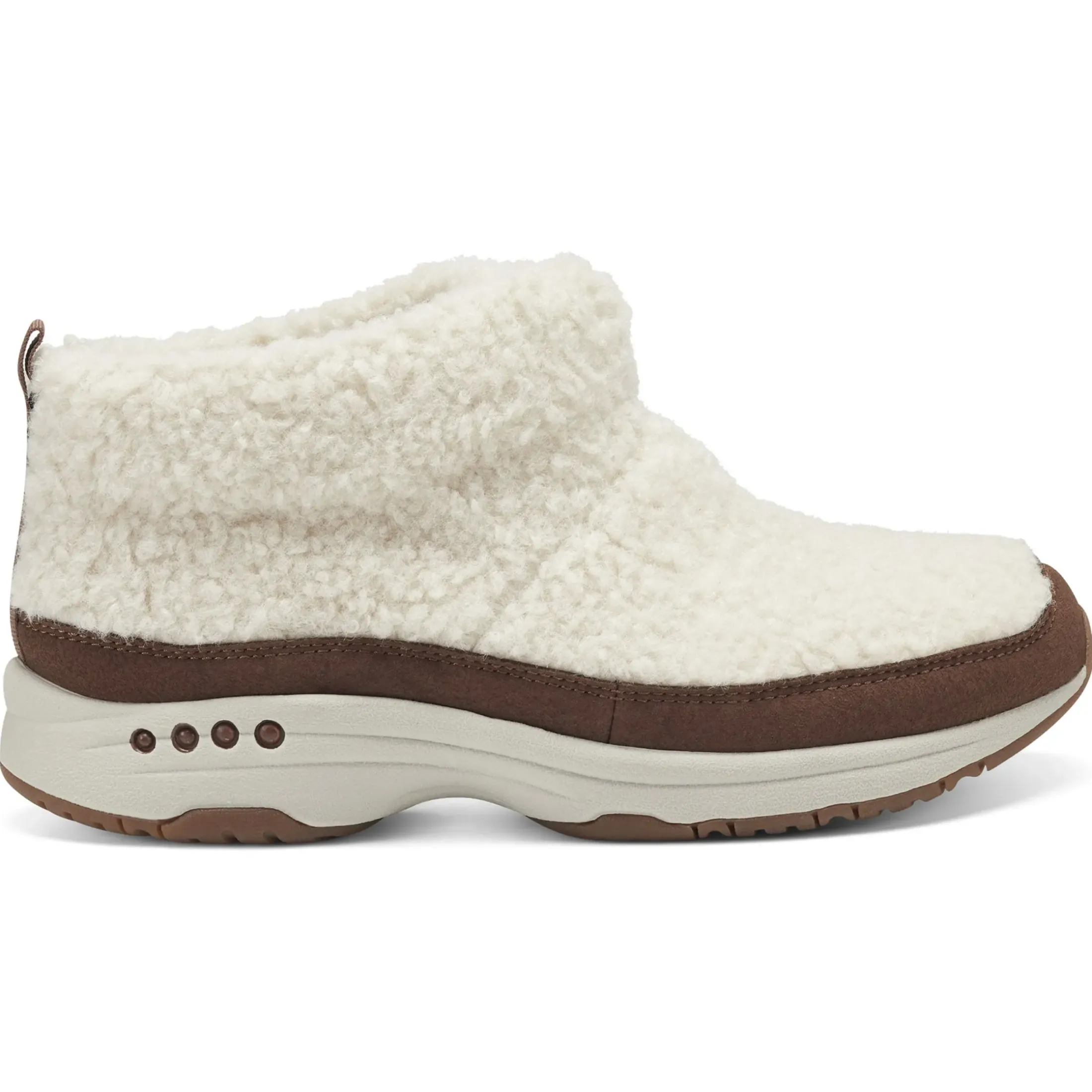 Traveltime Family|Slip Ons>Easy Spirit Trippin Cozy Booties Natural