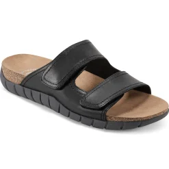 Casual|Flats>Easy Spirit Trooper Casual Sandals Black