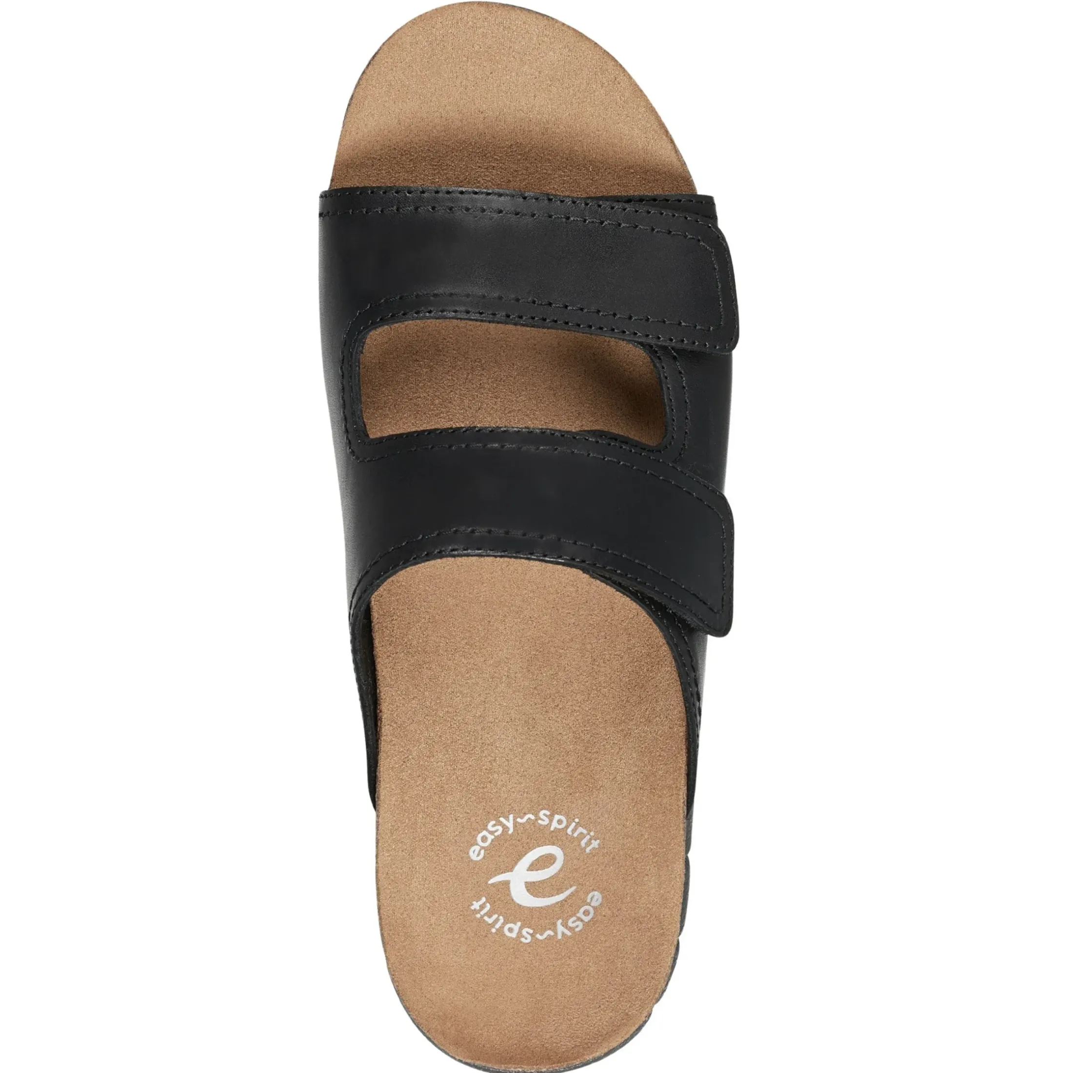 Casual|Flats>Easy Spirit Trooper Casual Sandals Black