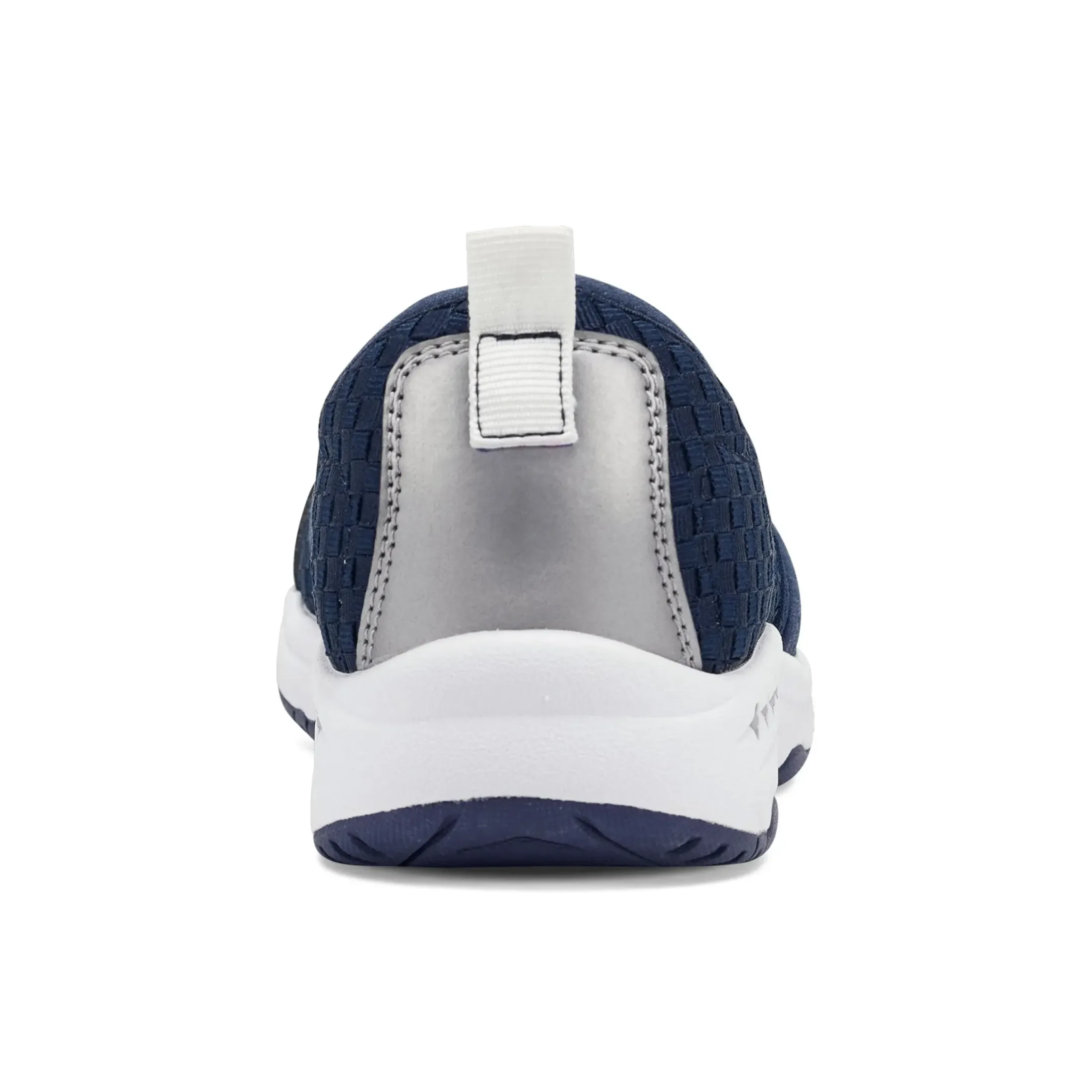 Traveltime Family|Slip Ons>Easy Spirit Twist Slip On Sneakers Navy Woven