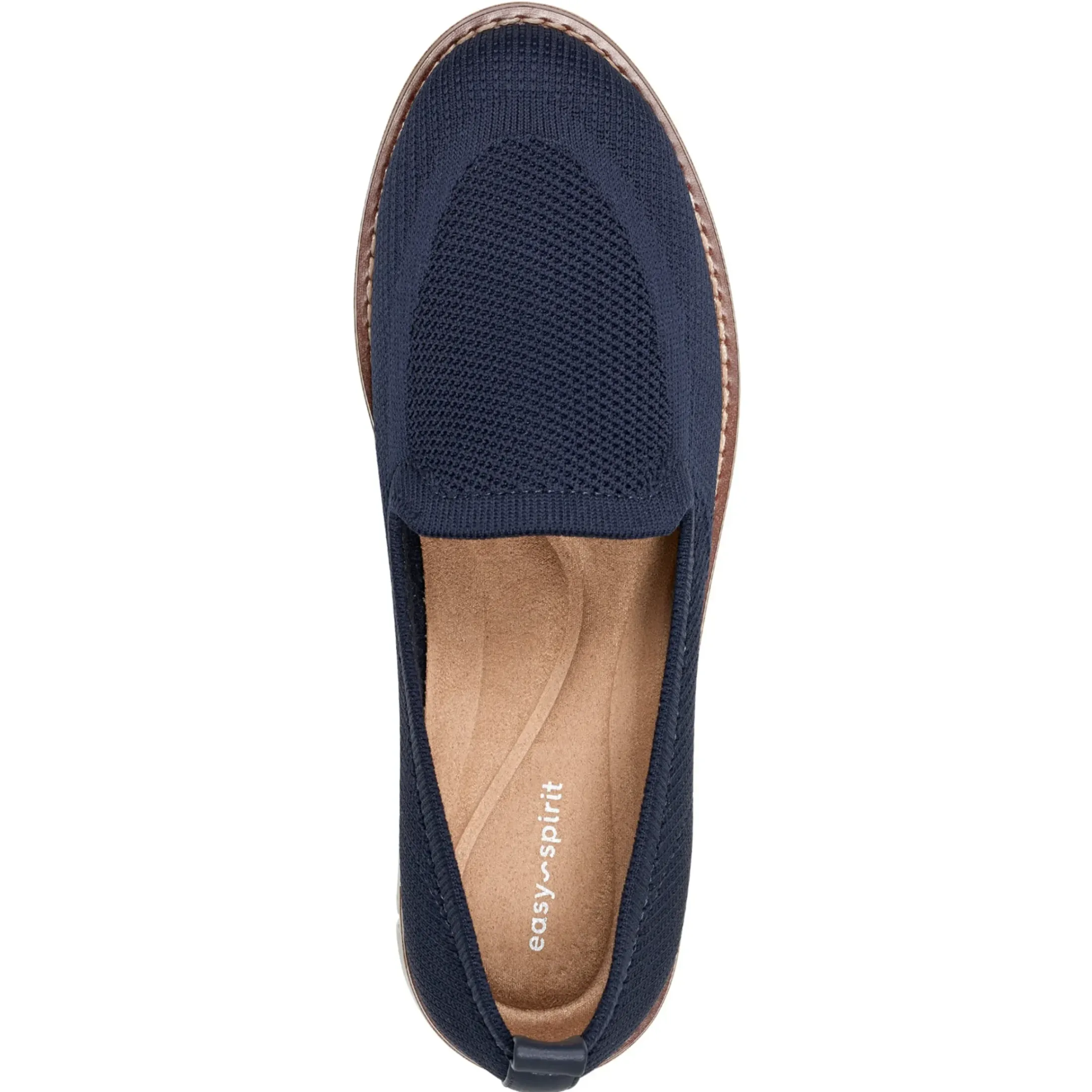 Valina Slip On Sneakers|Slip Ons>Easy Spirit Valina Casual Slip On Flats Navy