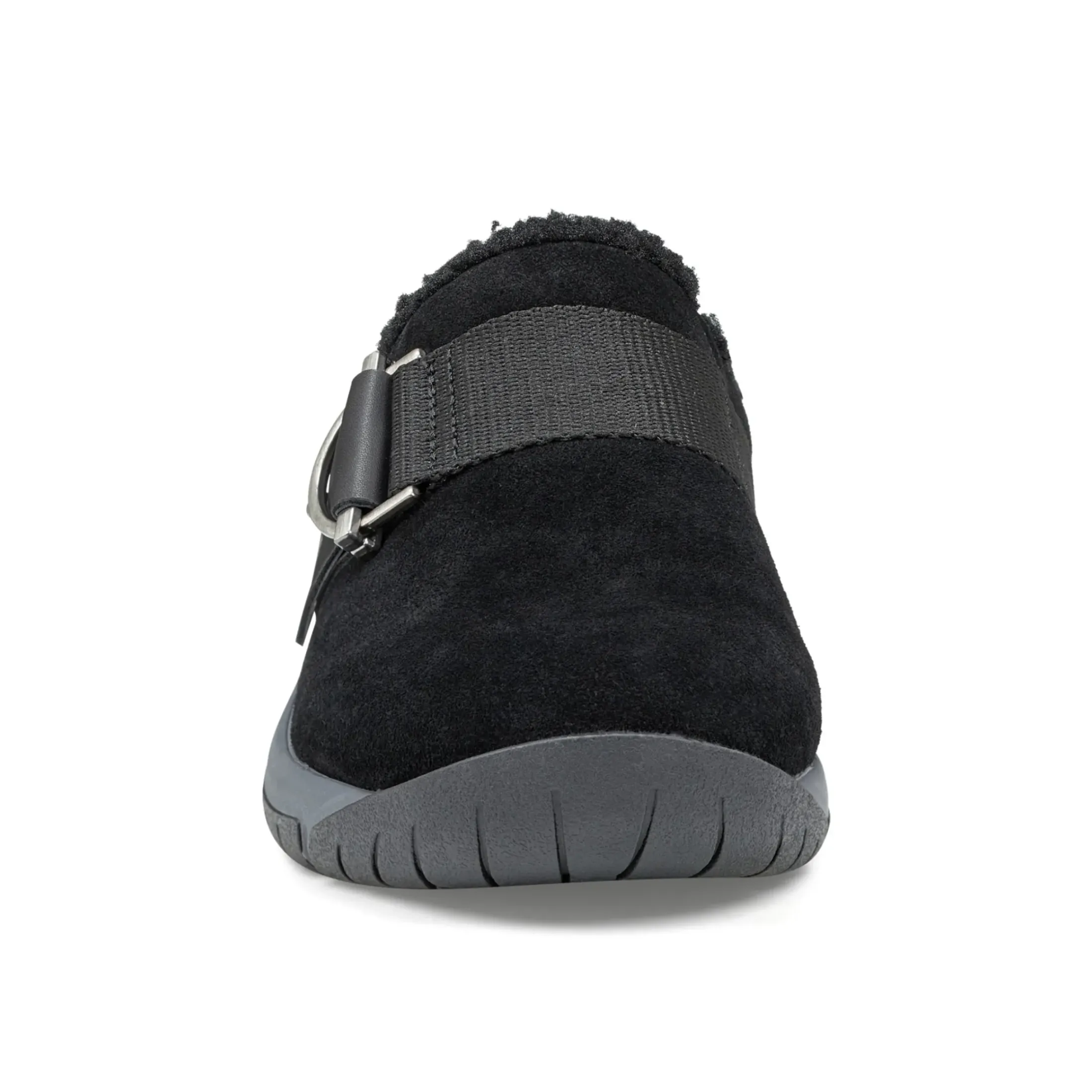 Mules|Mules>Easy Spirit Wend Slip-on Casual Clogs Black Suede