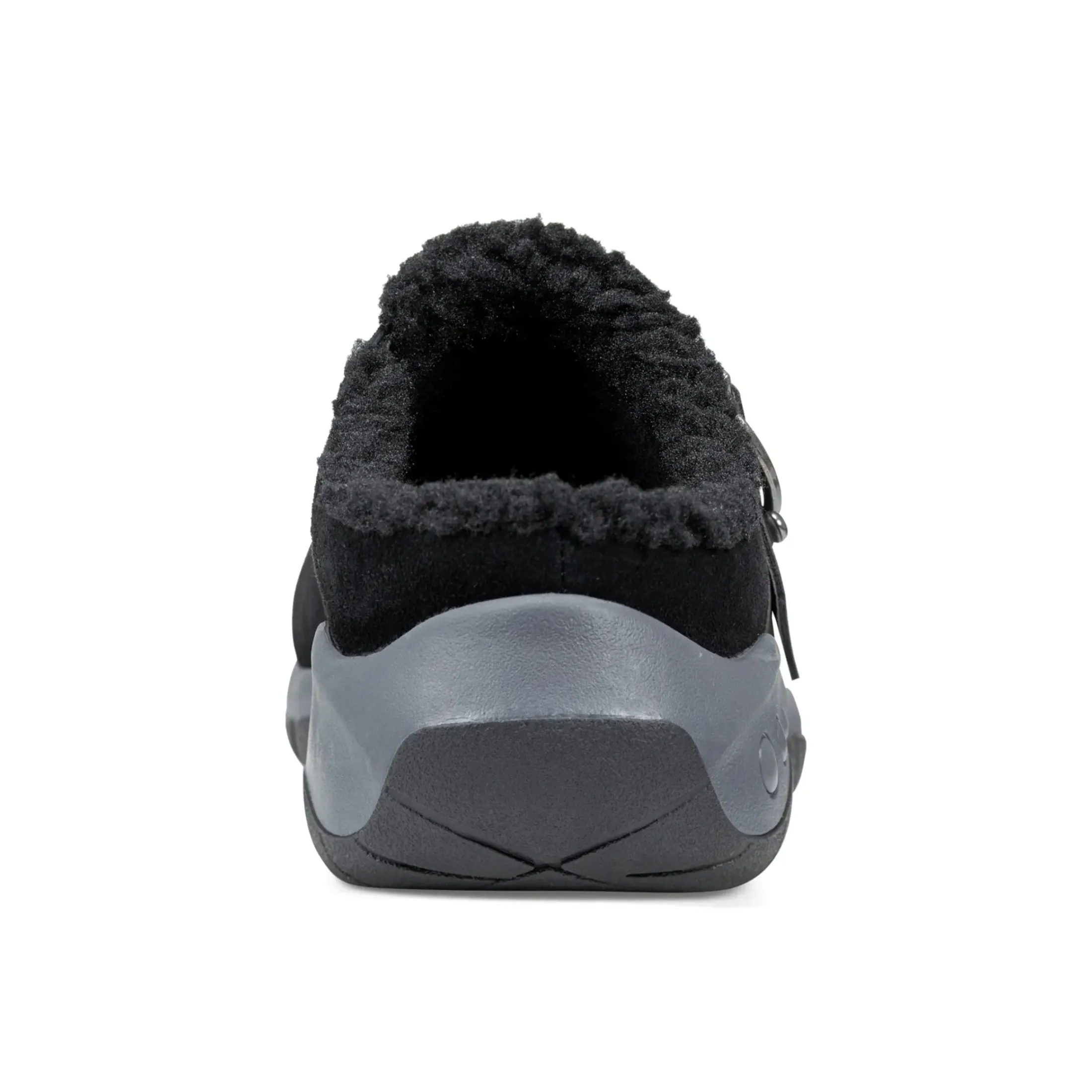 Mules|Mules>Easy Spirit Wend Slip-on Casual Clogs Black Suede