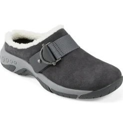 Mules|Mules>Easy Spirit Wend Slip-on Casual Clogs Medium Grey Suede