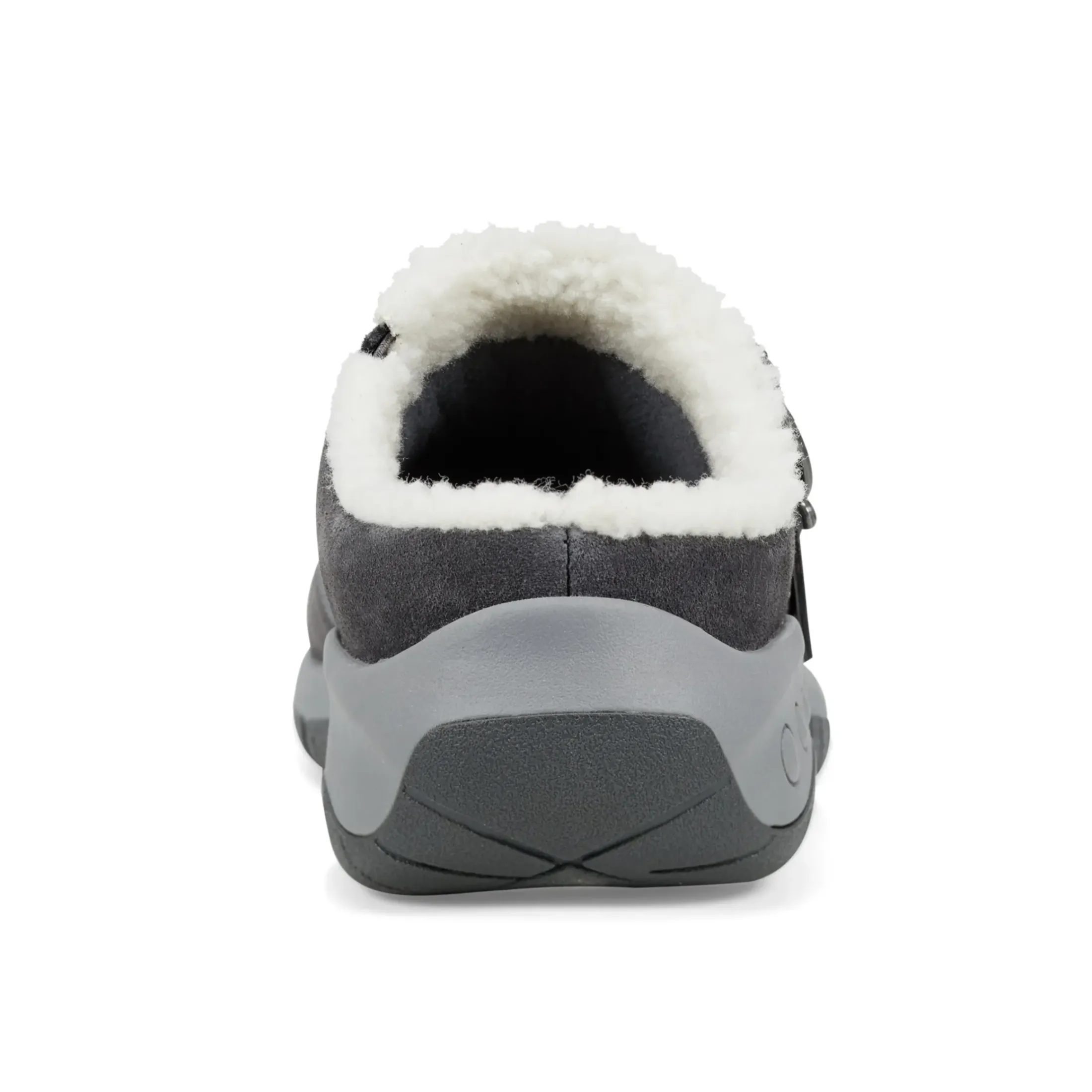 Mules|Mules>Easy Spirit Wend Slip-on Casual Clogs Medium Grey Suede