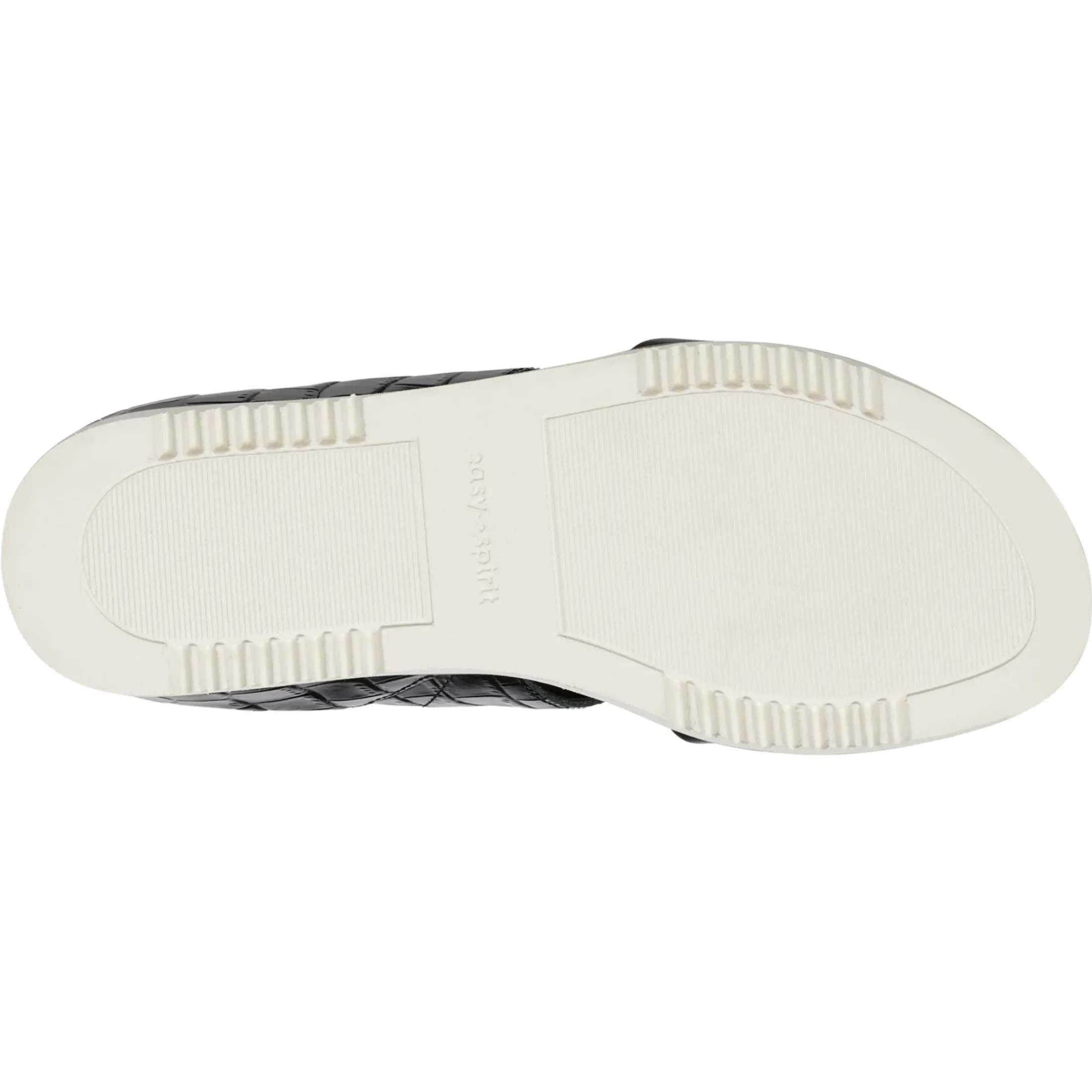 Casual|Sandals>Easy Spirit Wilma Slip On Sandals Black Croco Print