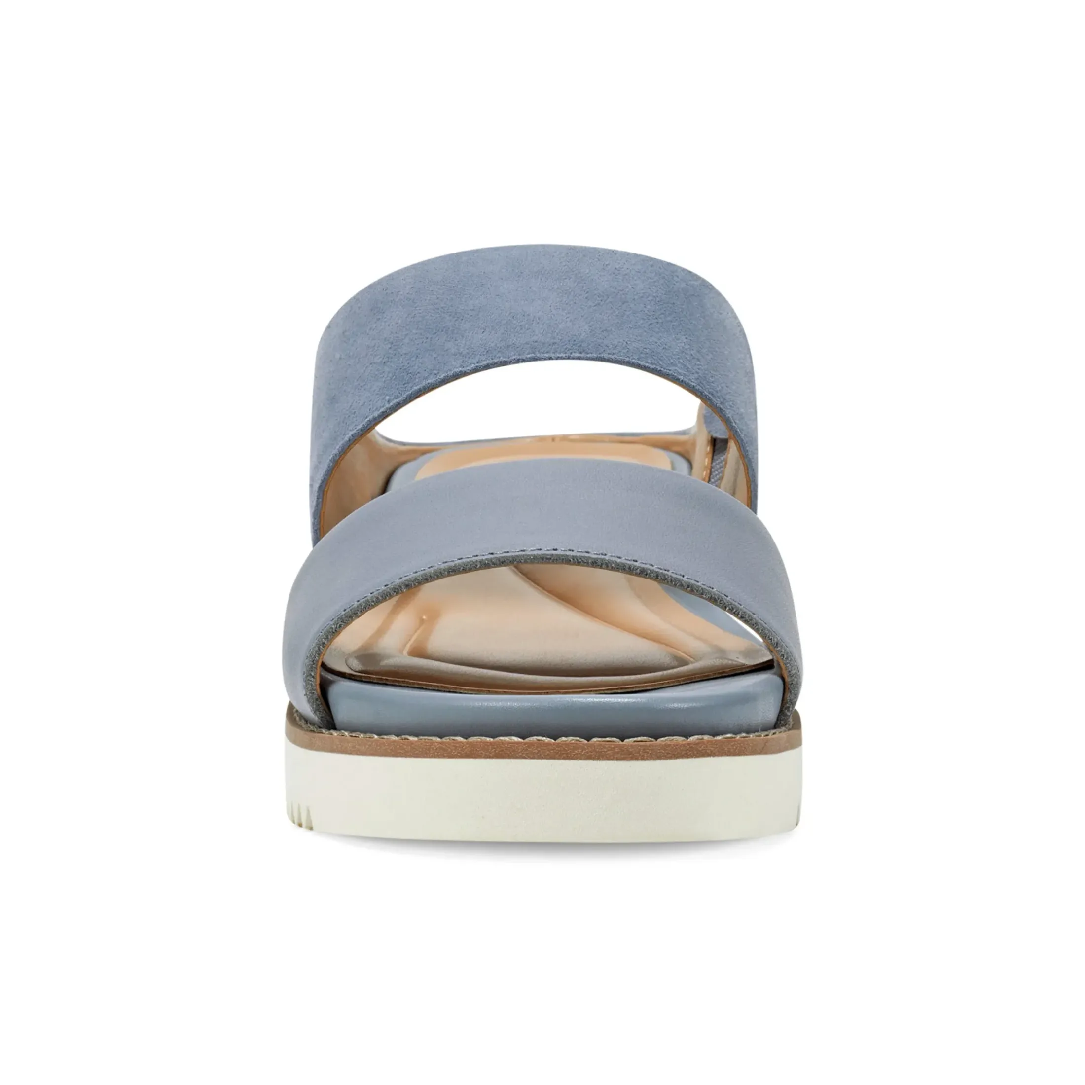 Casual|Sandals>Easy Spirit Wilma Slip On Sandals Medium Blue